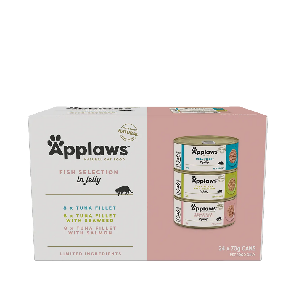 Applaws CAT Fish Selection in Jelly 70g x 24pk