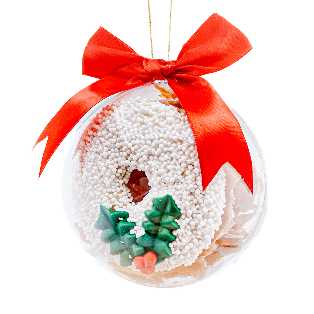 10cm Australian Chicken & Festive Cookie Bauble