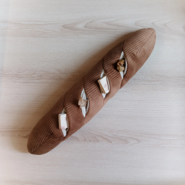Baguette Enrichment Dog Toy
