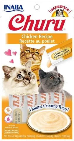 Inaba CAT Churu Puree Chicken 56g 6pk