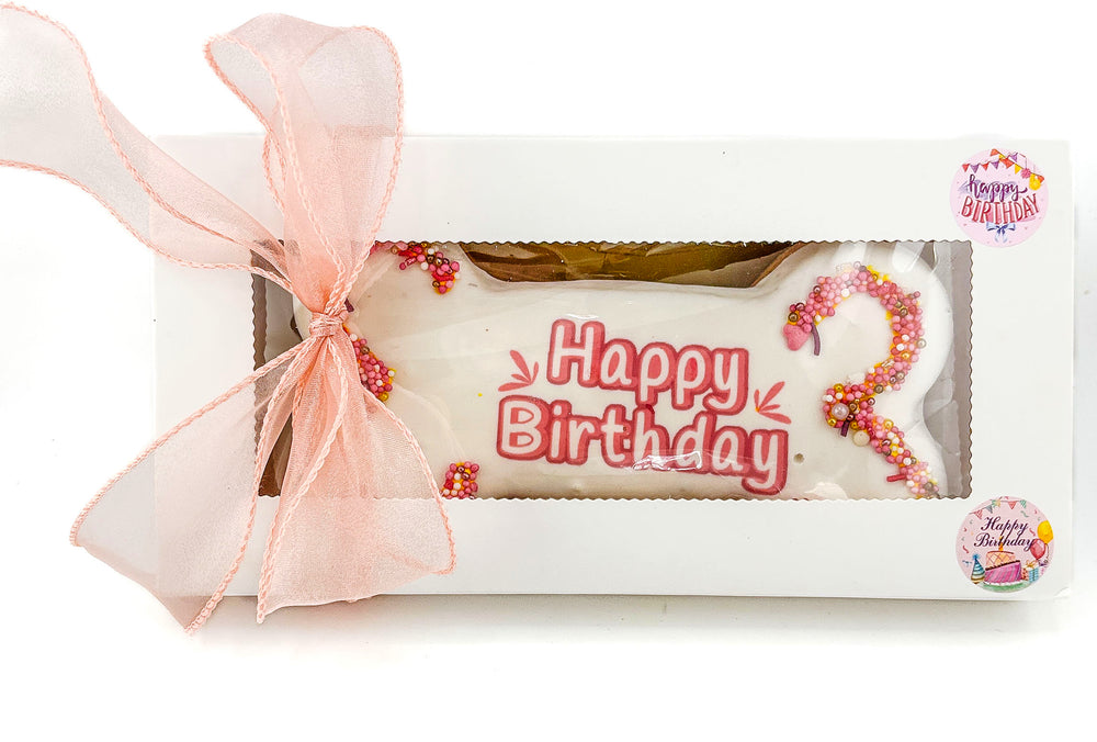 *Personalised* 3-Tier Birthday Bone Cake - 17cm ā 1