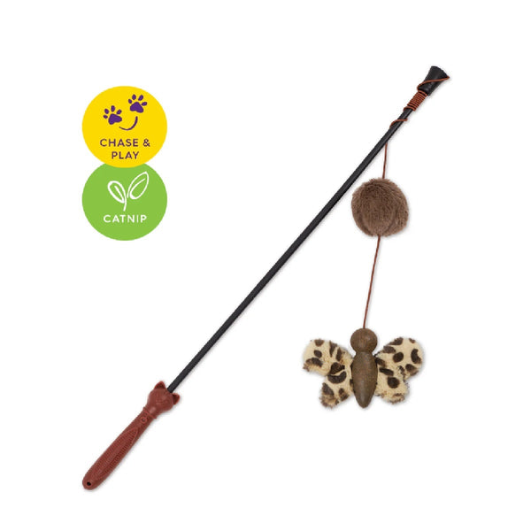 Catnip Butterfly Wand