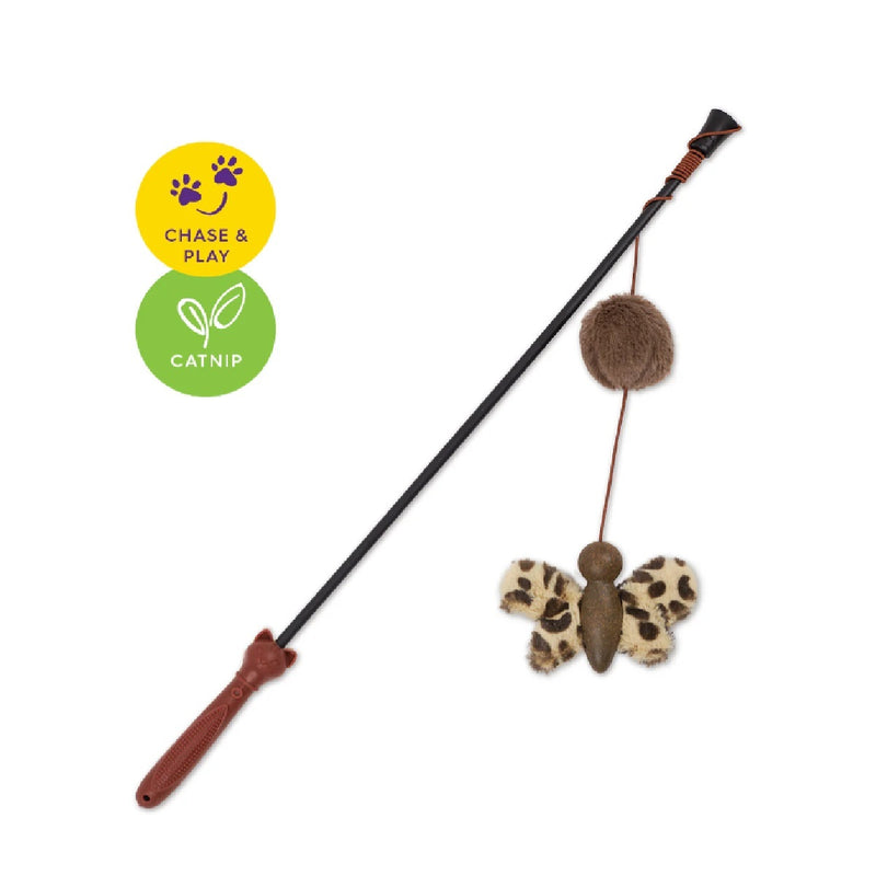 Catnip Butterfly Wand