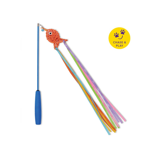 Streamer Fish Play and Catch Wand