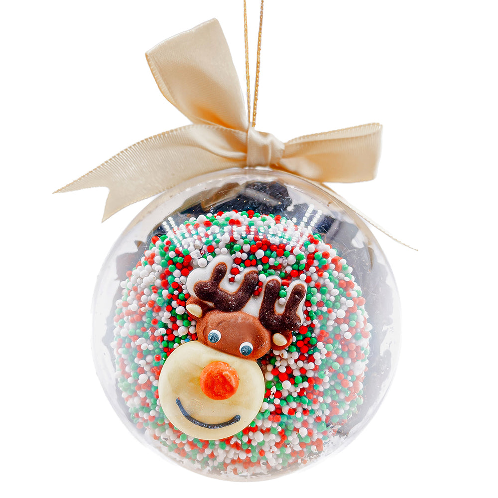 10cm Beef Liver & Festive Cookie Bauble