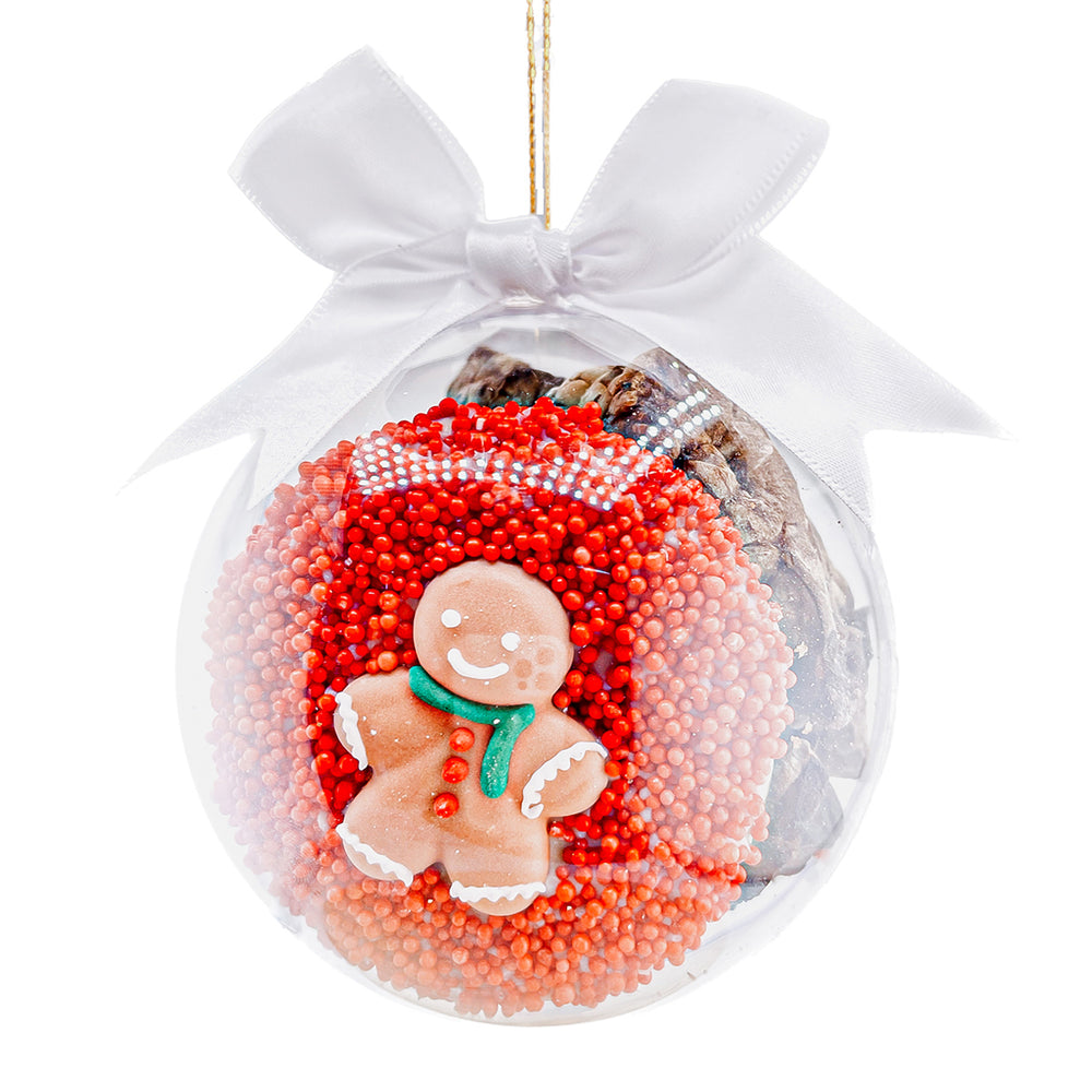 10cm Kangaroo Jerky and Festive Cookie Bauble