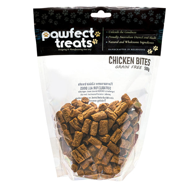 Grain-Free Chicken Bites 500g — 1
