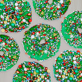 Doggy Christmas Wreath Cookie — 4