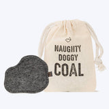 NAUGHTY DOGGY COAL Holiday Squeaker Dog Toy