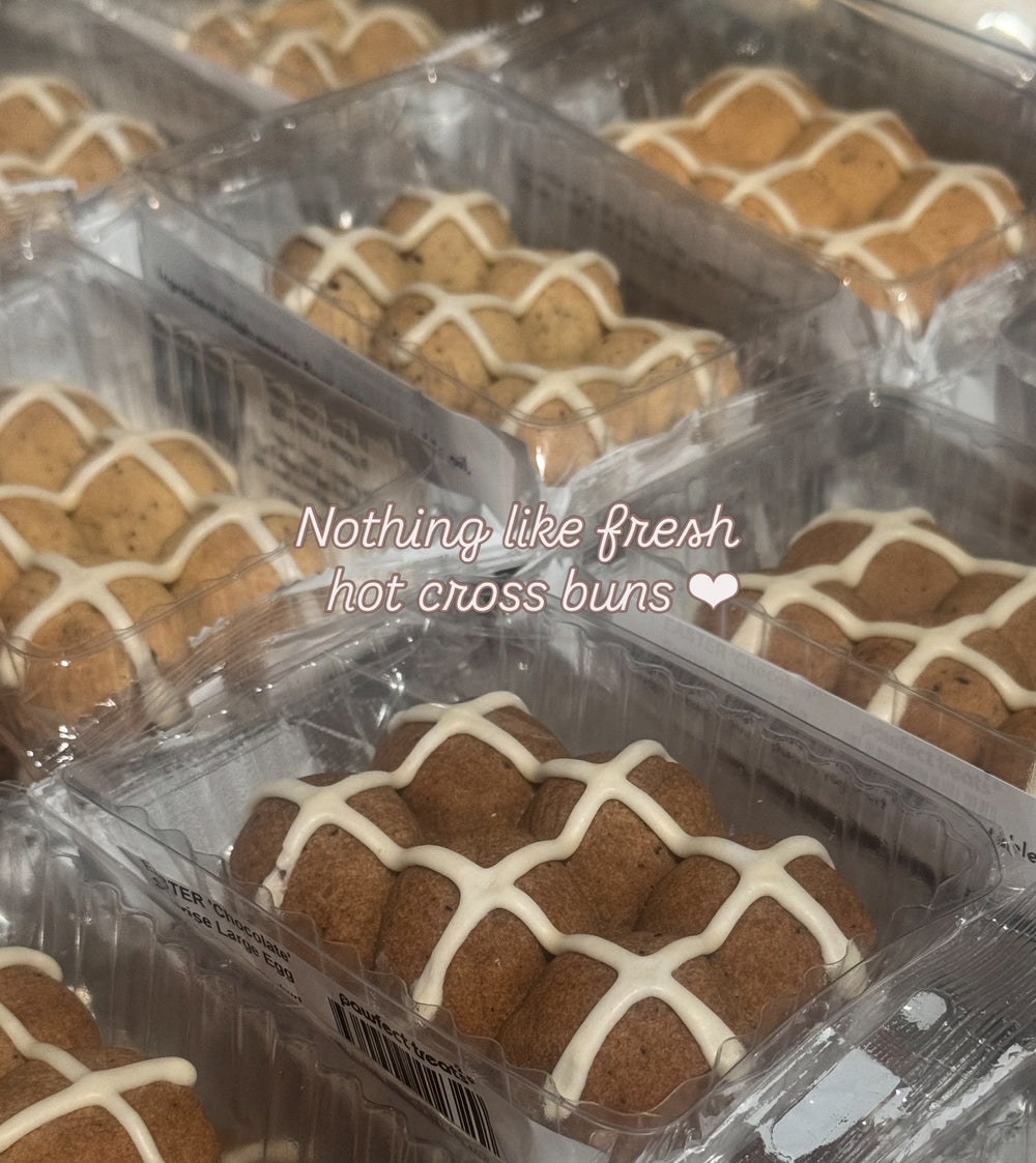 Easter Doggy Hot Cross Buns with Beef Liver Chips — 1