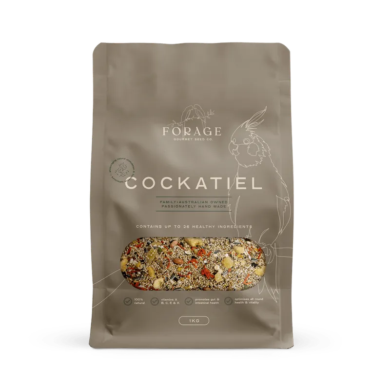 Forage Gourmet Cockatiel 1kg