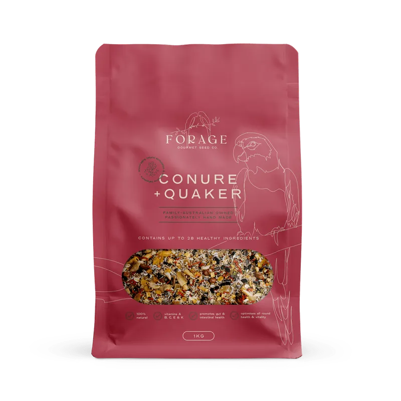 Forage Gourmet Conure & Quaker 1kg