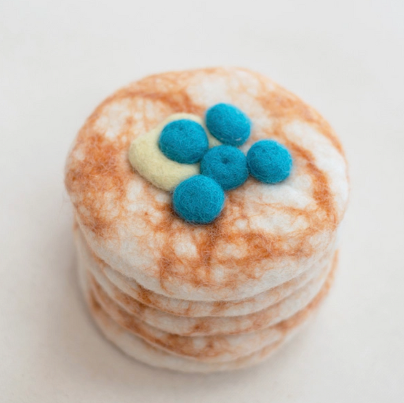 Stack of Pancakes Wool Dog & Cat Toy