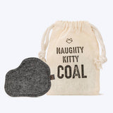 NAUGHTY KITTY COAL - CATNIP TOY